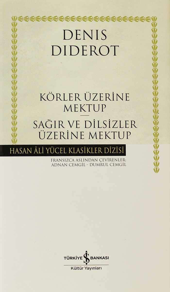 Körler Üzerine Mektup