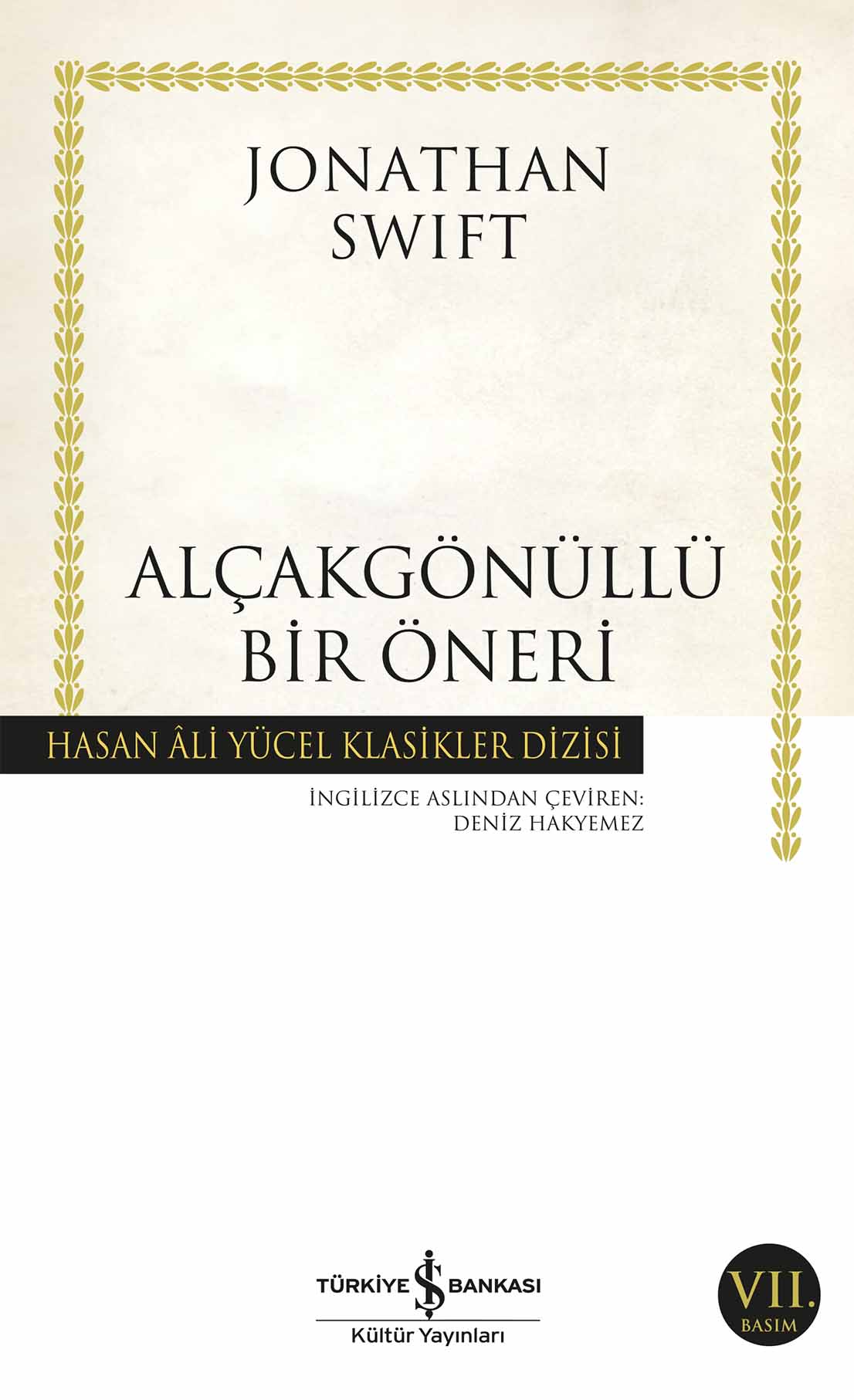Alçakgönüllü Bir Öneri