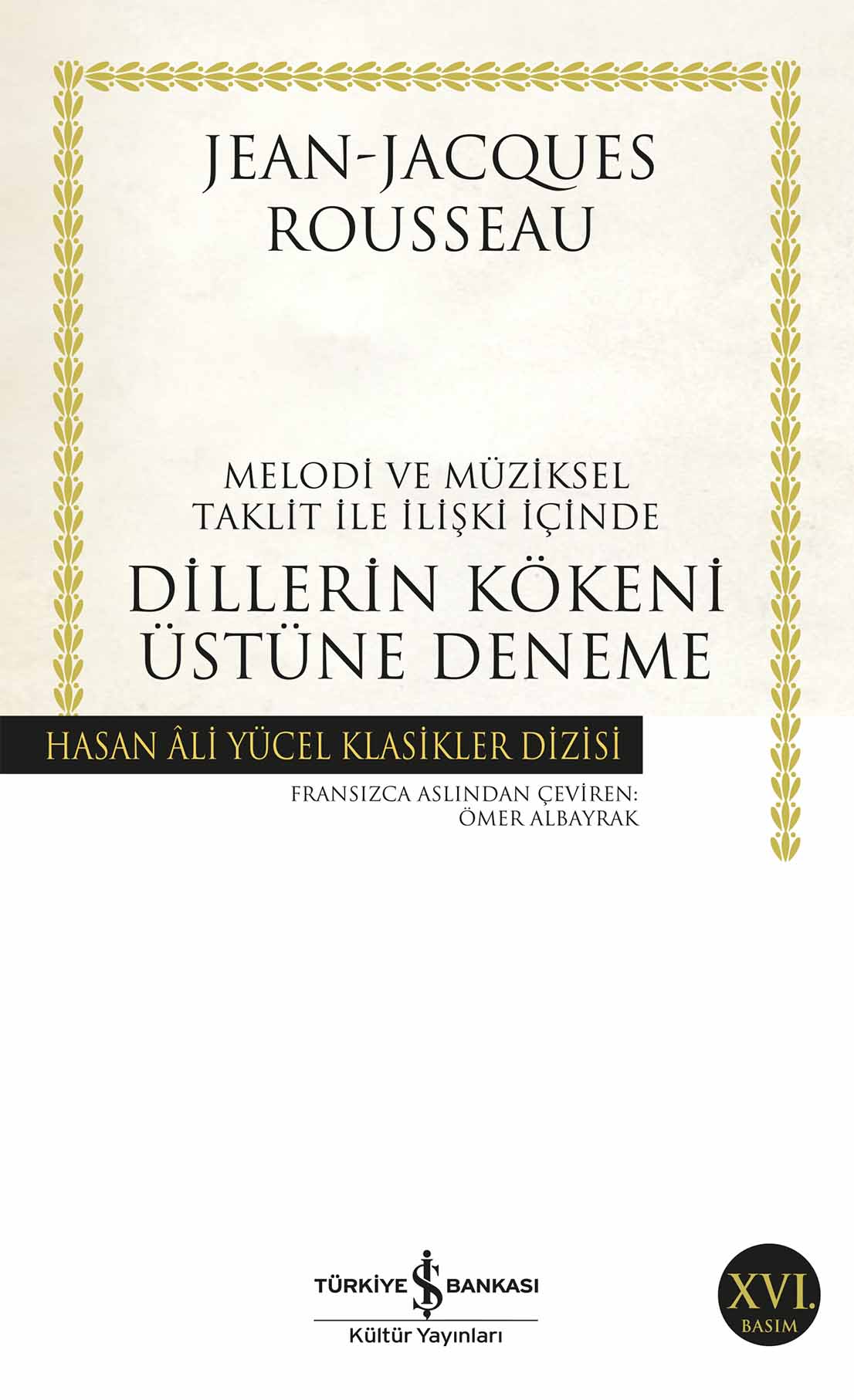 Dillerin Kökeni Üzerine Deneme